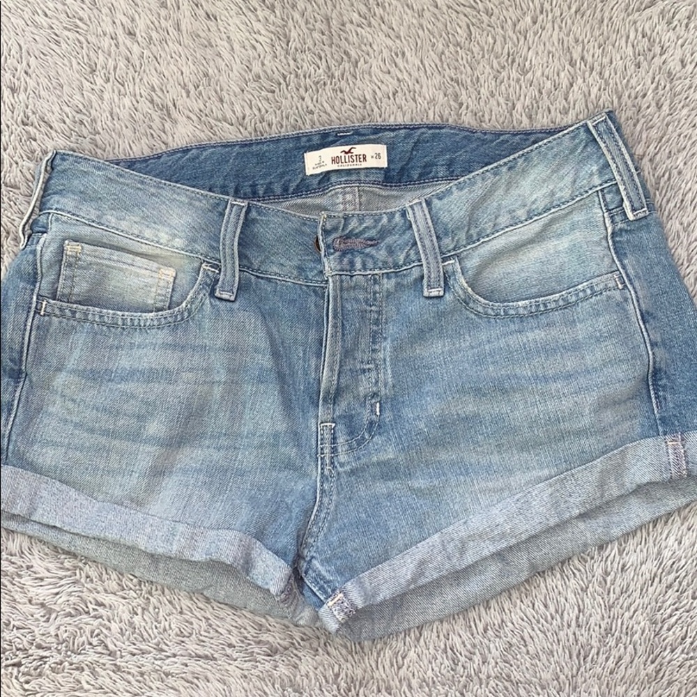 Hollister jean shorts